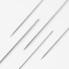 Иглы швейные, самовдеваемые, d=0.75-1.05 мм, 5-6.7 см, 6 шт. - Фото 2