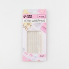 Иглы швейные, самовдеваемые, d=0.75-1.05 мм, 5-6.7 см, 6 шт. - Фото 3