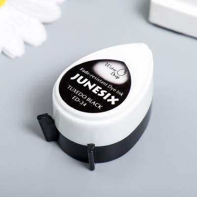 Штемпельная подушка «Чёрный смокинг», устойчивые к выцветанию, 4.8×3.5 см