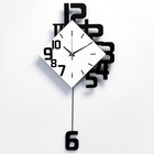 Часы настенные, серия: Маятник, плавный ход, 34 х 64 см - фото 9610421