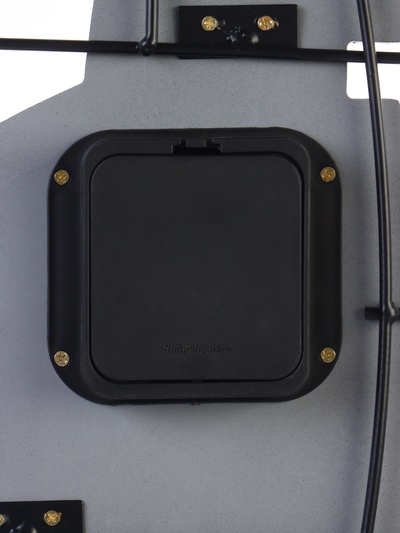 Часы настенные интерьерные «Карта мира», плавный ход, 40×78 см