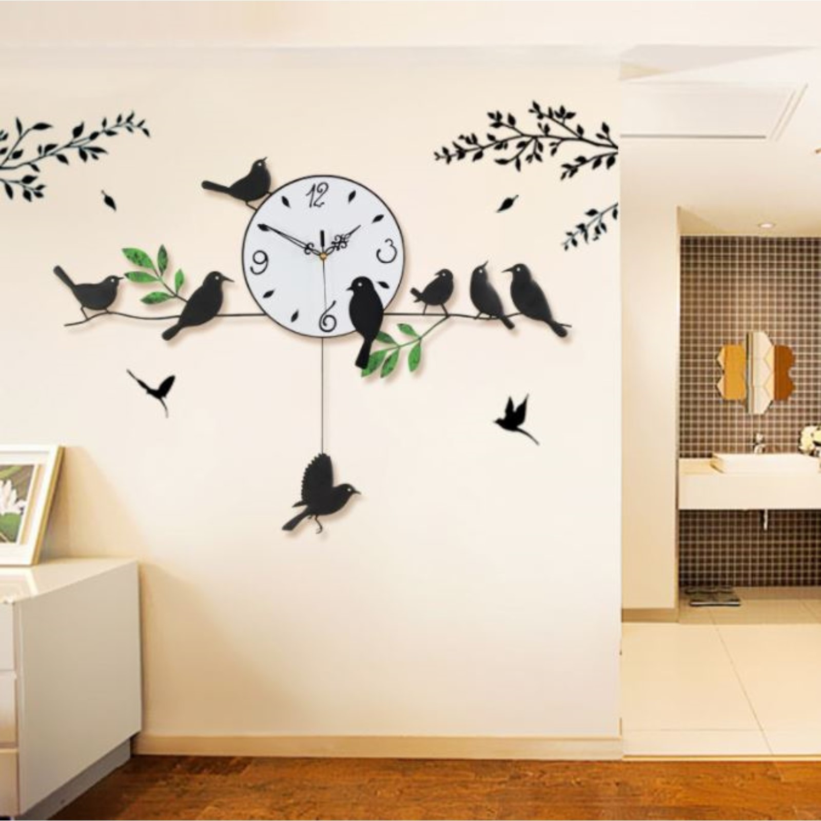 Тематический парк студии часы птицы. Часы настенные. Необычные часы на стену. Креативные настенные часы. Часы с птичками настенные.