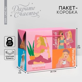 Пакет—коробка «Dream», 28 × 20 × 13 см