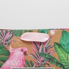 Пакет подарочный крафтовый вертикальный, упаковка, «Present for you», MS 18×23×8 см 7303779