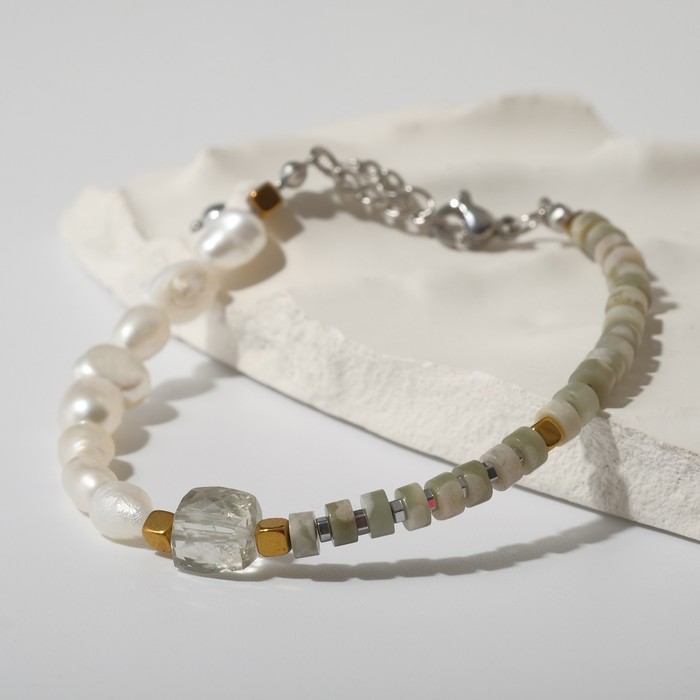 Браслет «Топаз» половинка, 18см с удлинителем 5см - Фото 1