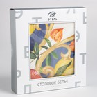 Набор столовый Этель Southern fruits, скатерть 147×219 +/-2 см с ГМВО, салфетка 40×40 см - 12 шт. - Фото 9