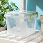 Контейнер для хранения Альтернатива, 4 л, 19.5×19.5×17.5 см, с крышкой, пластик, прозрачный - Фото 5