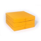 Пуф «Мобильный матрас», размер 67x61x33 см, рогожка, оранжевый - Фото 1