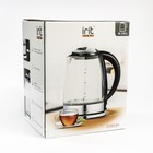Чайник электрический Irit IR-1901, 1.8 л, 2200 Вт, подсветка, черный - Фото 6