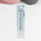 Крючок для вязания, двусторонний, с прорезиненной ручкой, d = 2,5/3,5 мм, 13,5 см - Фото 2