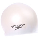Шапочка для плавания SPEEDO Molded Silicone Cap, безразмерная, цвет белый - Фото 1