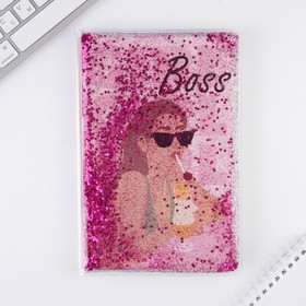 Ежедневник в обложке шейкер А5, 96 листов Girl Boss 7295191