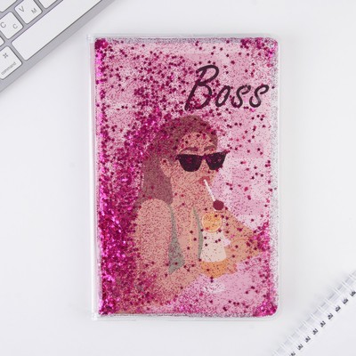 Ежедневник в обложке шейкер А5, 96 листов Girl Boss