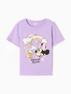 Футболка для девочки KAFTAN: Unicorn, лиловая, размер 28 (86-92 см) - Фото 5
