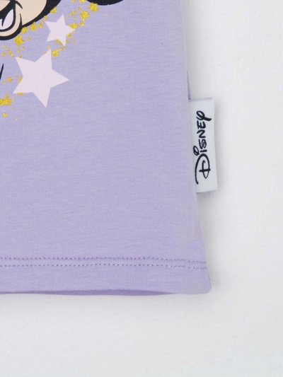 Футболка для девочки KAFTAN: Unicorn, лиловая, размер 28 (86-92 см)