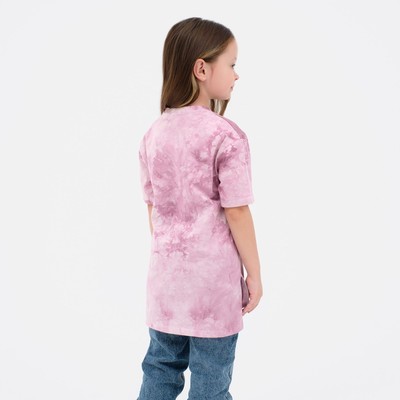Футболка для девочки KAFTAN: Dream, лиловая, размер 34 (122-128 см)