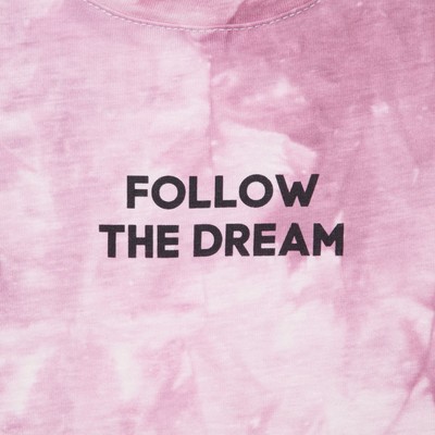 Футболка для девочки KAFTAN: Dream, лиловая, размер 34 (122-128 см)