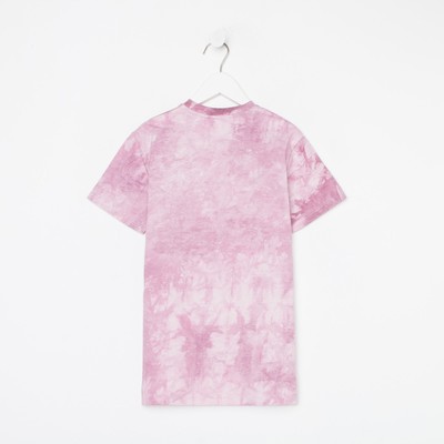 Футболка для девочки KAFTAN: Dream, лиловая, размер 34 (122-128 см)