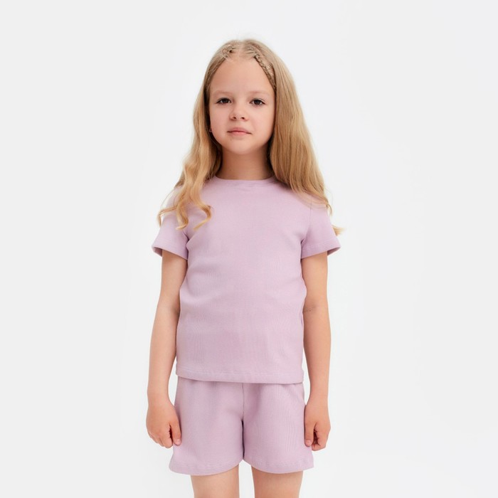Пижама детская для девочки KAFTAN "Dream" р.30 (98-104), лиловый - фото 64643121