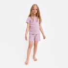 Пижама детская для девочки KAFTAN "Dream" р.30 (98-104), лиловый - Фото 7