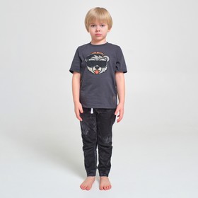 Пижама детская для мальчика KAFTAN 'Trendy' р.36 (134-140), серый