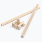 Спортивная игра «Городки», дерево, 12 элементов, 15 фигур, в коробке - Фото 5