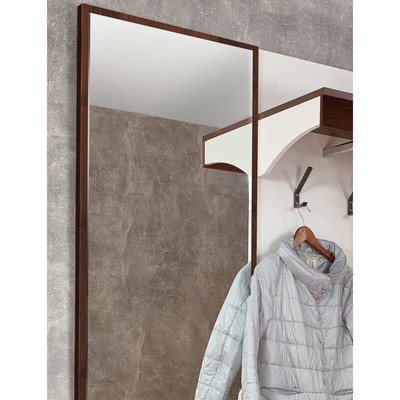 Зеркало интерьерное навесное «Норвуд 7», 549×32×892 мм, цвет орех шоколадный