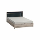 Кровать Люкс с подъёмным механизмом Nature 308, 1400 × 2000 мм, цвет гаскон пайн / чёрный - фото 2178020