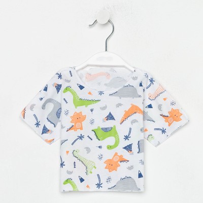 Распашонка для мальчика, цвет МИКС, рост 68 см (22)