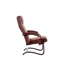 Кресло Комфорт +  качалка Орех/ткань Невада Шоколад - Фото 4