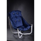 Кресло Медуза Орех/ткань Оксфорд синий - фото 109348437