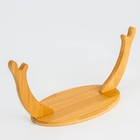 УЦЕНКА Блюдо керамическое на подставке «Эстет», 550 мл, цвет белый - Фото 4