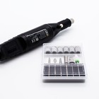 Аппарат для маникюра GESS-645 Black Nail, 18 Вт, 6 насадок, 15000 об/мин, 220 В, чёрный - Фото 2