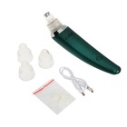 Прибор для вакуумной чистки лица и шлифовки GESS-630 Shine, 4 насадки, зелёный - Фото 1