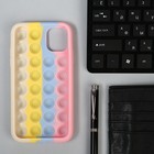 POP IT в виде чехла на телефон силиконовый, разноцветный - Фото 2