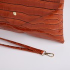 Сумка женская на магните, цвет коричневый - фото 59994869