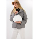 Сумка-саквояж на молнии, цвет белый - фото 36743855