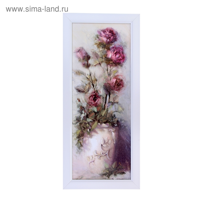 Картина Розы в горшке 281 20х50 см - Фото 1