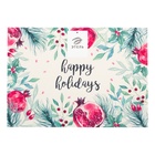 Набор салфеток сервировочных на стол «Гранат», 2 шт., белые, ПВХ, 40×29 см - Фото 6