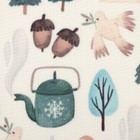 Набор салфеток на стол "Домики", ПВХ, 40*29 см, 2 штуки - фото 30996413