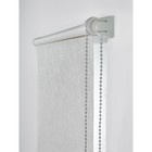 Рулонная штора блэкаут «Венеция», размер 65х160 см, цвет платина - Фото 4