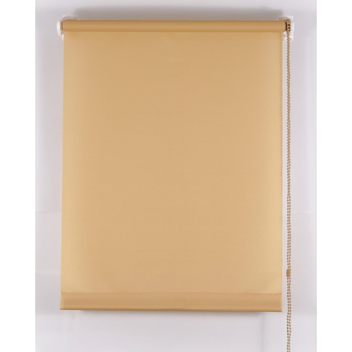 Рулонная штора «Комфортиссимо», размер 200х160 см, цвет кофе с молоком - Фото 1