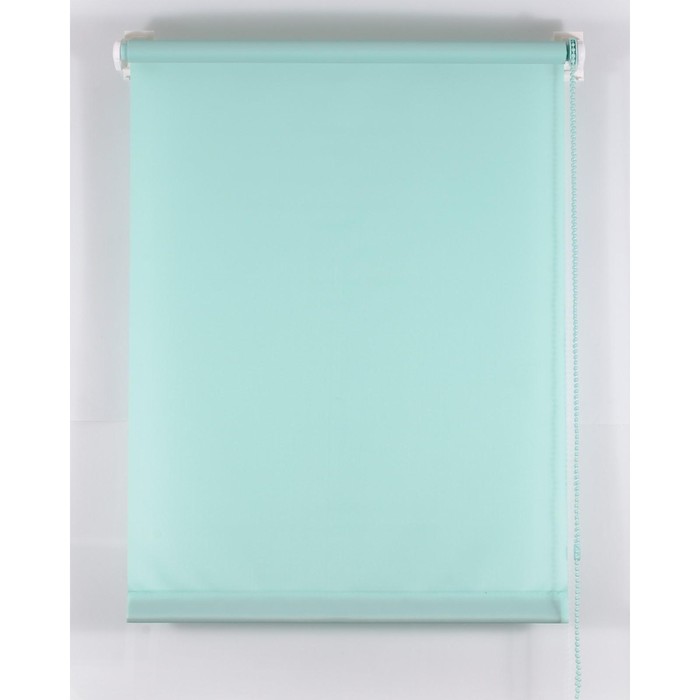 Рулонная штора «Комфортиссимо», размер 40х160 см, цвет светло-зелёный - Фото 1