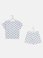 Пижама женская (футболка, шорты) KAFTAN Star, размер 40-42, серая - фото 21510136