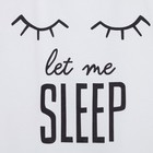 Пижама женская (футболка, брюки) KAFTAN Sleep, размер 40-42, белая - Фото 10