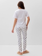 Пижама женская (футболка, брюки) KAFTAN Sleep, размер 44-46, белая - фото 23538480