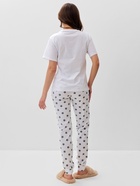 Пижама женская (футболка, брюки) KAFTAN Sleep, размер 48-50, белая - фото 65331952
