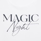 Пижама женская (футболка и брюки) KAFTAN Magic night р. 40-42, белый - Фото 7