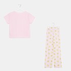 Пижама женская (футболка и брюки) KAFTAN Avocado р. 40-42, розовый - Фото 14