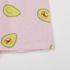 Пижама женская (футболка, шорты) KAFTAN Avocado, размер 48-50, белая 7456469 - фото 9613355